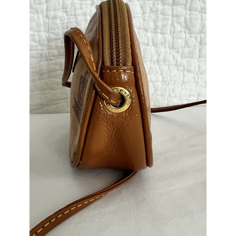 Alviero Martini Globe Print Mini Crossbody Bag - Picture 5 of 11